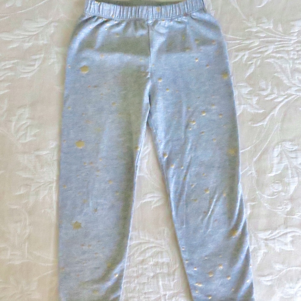 Gap Kids Everyday Crop Legging (Grey with Star Pattern) Size S